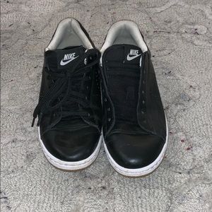 Black and White Nike Sneakers